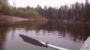 Тихий сплав на байдарке по реке Уста