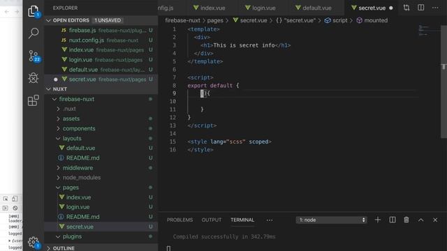 Server-Side Render Vue Apps with Nuxt.js And Firebase! Part 2