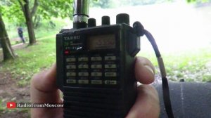 Взял на прогулку УКВ портативку YAESU FT-411E // 21 июня 2022