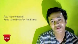 Pada Satu Cinta (Video Lirik) - Cover By Ridwan Prima Gozal