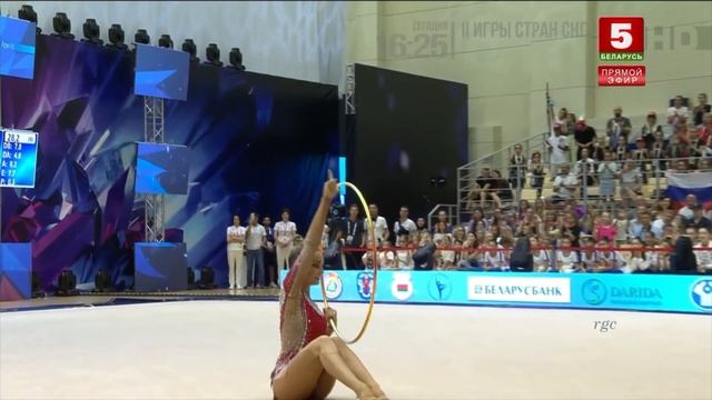 [DAY THREE] (FINALS) AVERINA Arina // Crystal Rose Rhythmic Gymnastics || Игры Стран СНГ смотреть онлайн