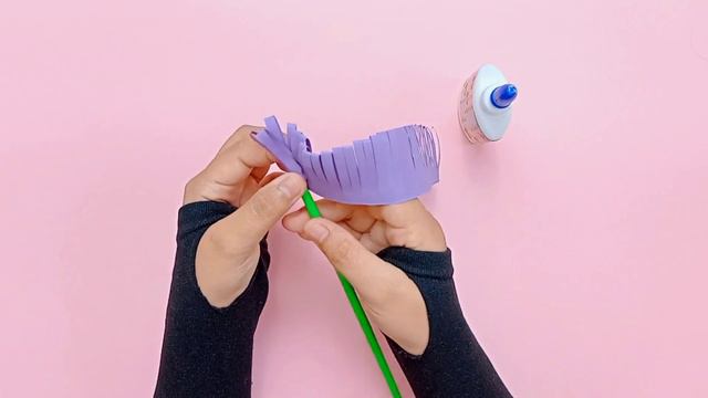 Easy Origami lavender Tutorial | Origami Flower, DIY Origami Paper Craft | Hello Origami Lovers смотреть онлайн