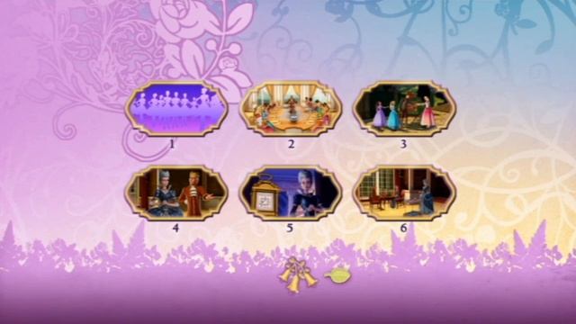Barbie in The 12 Dancing Princesses | DVD Menu/Features UK