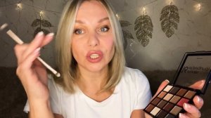 ASMR/АСМР Макияж подруге (Шёпот / Кисточки / Косметика)