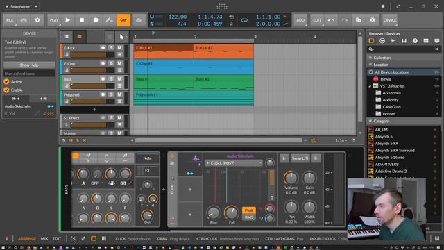 Sidechaining in Bitwig ... is different! What cubase, ableton, fl studio can learn