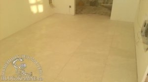 Полы из белого мрамора. Часть 1