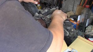 HONDA Dio 62 ремонт поршневой