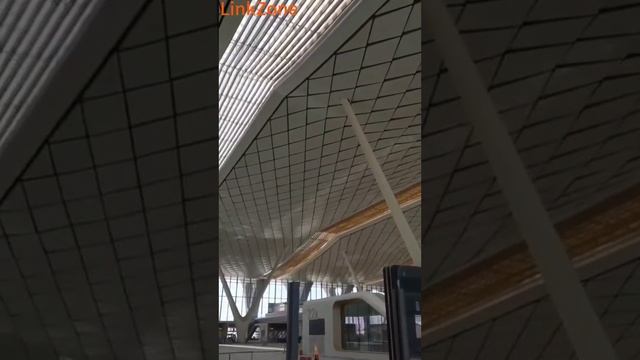 Linkzone automatic fire water cannon installed in WUHAN Airport.