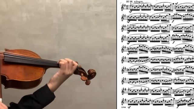 Wohlfahrt 60 Violin Etude No.18 смотреть онлайн
