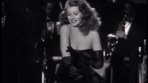 Rita Hayworth 'Gilda' - Put The Blame On Mame - And - The Black Dress