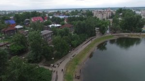 Аэрофотовидеосъёмка DJI Phantom 3 Томск Белое озеро