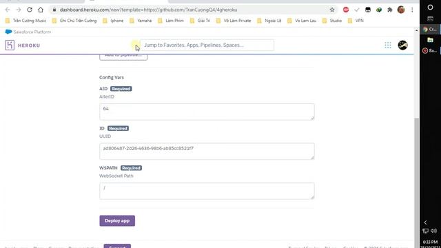 Dùng Internet Miễn Phí Server Heroku Thông Github . Bug 4G Nhà Mạng Bằng SNI Qua Ứng Dụng Nhóm смотреть онлайн