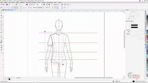 Технический рисунок футболки в CorelDRAW