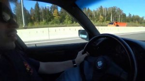 BMW E32 РоадКилл. 250км на древней бэхе после простоя. Доехал?