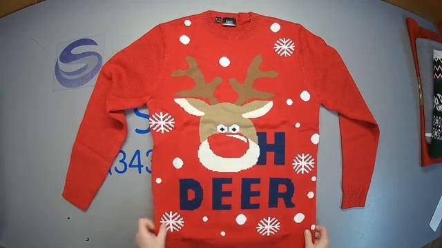 Продан. Ст 210. Уп № 10 (2022). Джемпера рождественские м/ж , сток . Европа. 8 едС/ст 620 руб за ед смотреть онлайн
