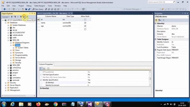 Create , insert , delete table in ms sql server management studio смотреть онлайн