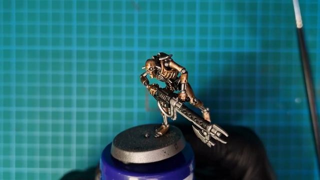 Necron Warriors для самых маленьких некроноводов. Как покрасить Necron Warriors.