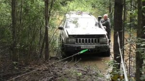 Вытаскиваем Jeep Grand Cherokee