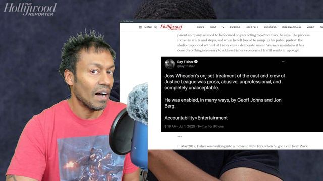 RAY FISHER Still Mad At Geoff Johns & Joss Whedon смотреть онлайн