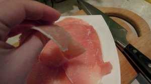 Карпаччо из свинины