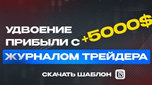 Как вести торговый журнал трейдера. Лучший дневник трейдера. Шаблон журнала трейдера Notion скачать.