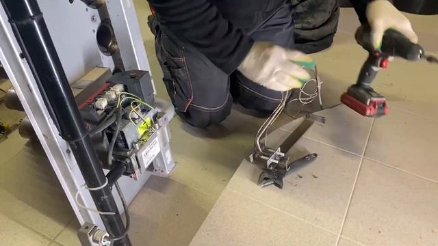 Техническое обслуживание напольного котла Viessmann 85 кВт смотреть онлайн