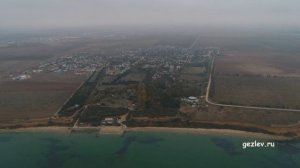 с. Андреевка, Севастополь, Нахимовский район, Крым. Вид с высоты птичьего полета.