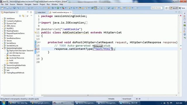 Servlet Part-16 | Cookies in Servlet (Gujarati) смотреть онлайн