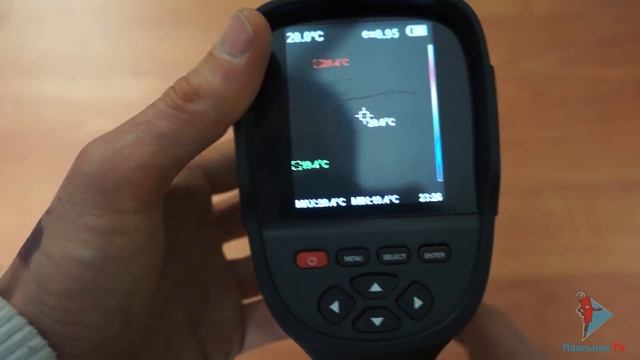 Обзор тепловизора HT-18 с разрешением 220х160 смотреть онлайн