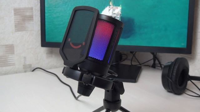 FiFine Ampligame RGB Mic. Лучший микрофон за 45$ для стримов и подкастов. Полный честный обзор.