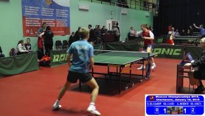 Sergey ELIZAROV - Aleksey BURDIN Настольный теннис, Table Tennis