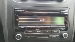 Штатная магнитола VW Touran