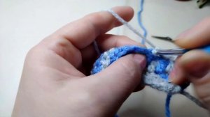 Мозаичное вязание крючком.Прямая мозаика.