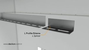 Deckon Commercial Ceilings Hook-on System Installation Video - Deckon Hook-on Sistem Montaj Video