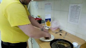 Жареная щука в двойной панировке