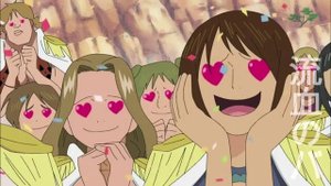 One piece. Луффи х Хенкок