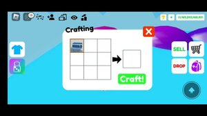 how to craft new items in pop it trading!