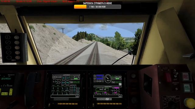 Donner Pass теперь есть в Run 8! Новый маршрут UP Roseville Subdivision ► Run 8 Train Simulator V3 смотреть онлайн