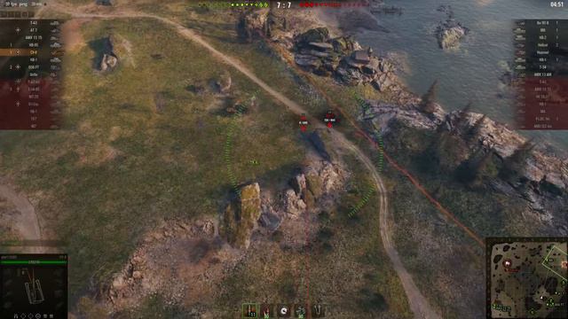 WoT Арта СУ 8.Артилерия казнит рандом.