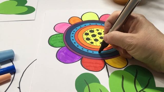 Творческая разминка Цветок ( завершение) смотреть онлайн