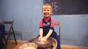 Гончарная школа КОЛОКОЛ! Кружка с героем на гончарном круге! Pottery school