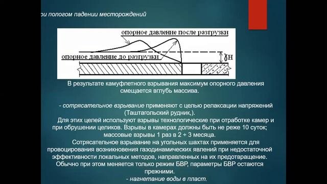 6 Лекция Мероприятия по предотвращению горных ударов
