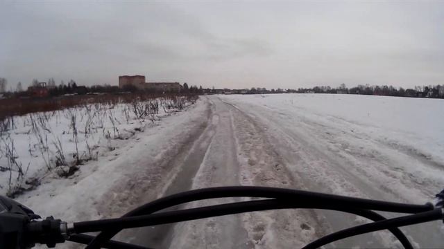 мартовские покатушки на фэтбайке