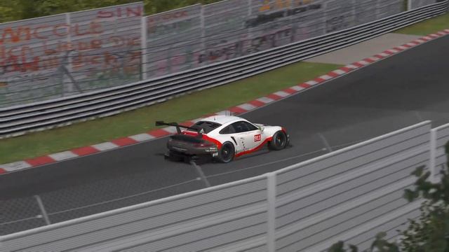 Assetto Corsa - Rocket Time // Nordschleife tourist // Porsche RSR vs Corvette C7.R (Fidelity) смотреть онлайн