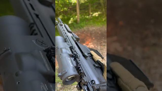 Стрельба из бельгийской штурмовой винтовки FN Scar 17