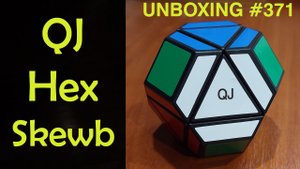 Unboxing №371 QJ Hex Skewb | Хекс Скьюб
