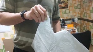 Результат заточки кухонного ножа в 3 камня на заточном станке ЦАПЛЯ