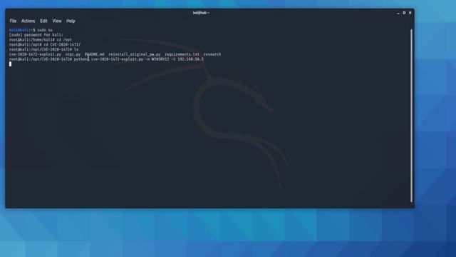 Zerologon - CVE-2020 Exploit With Kali Linux - Edit