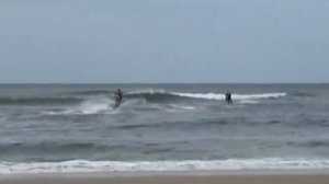 Wave riding freestyle jetski at Pauanui