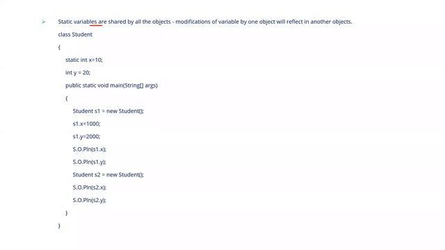 JAVA - Types of Variables смотреть онлайн